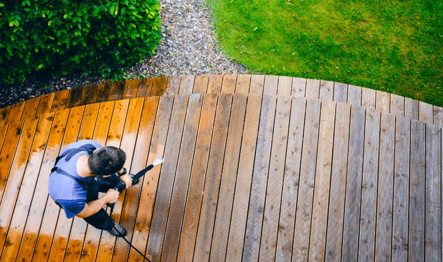DECK CLEANING